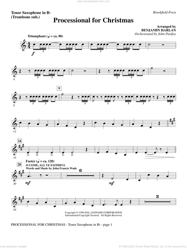 Processional For Christmas