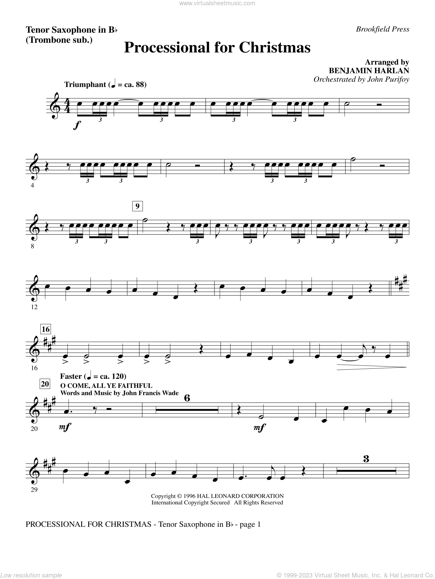 Processional For Christmas