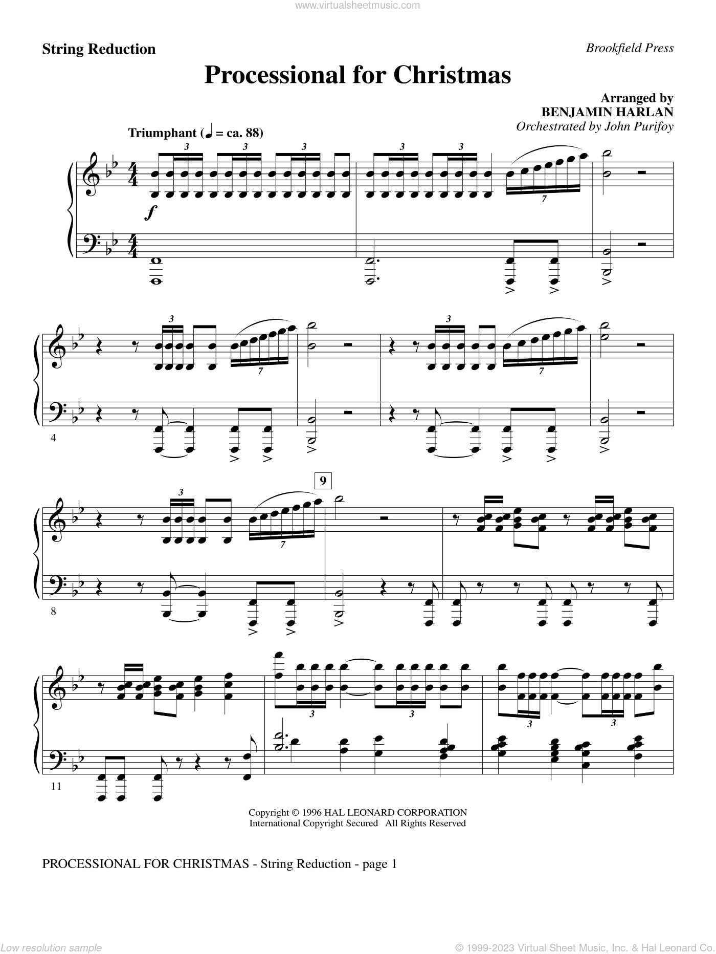 Processional For Christmas