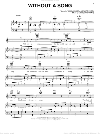 Without A Song