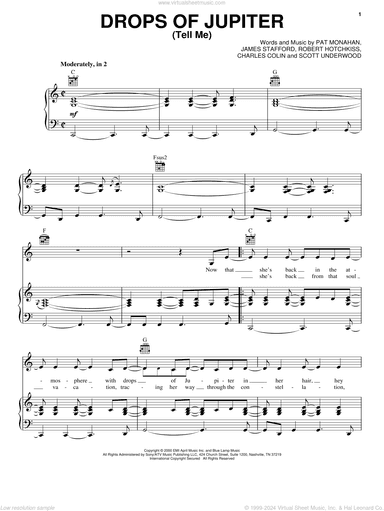 Drops Of Jupiter (Tell Me)