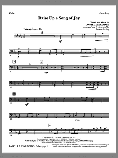 Raise Up A Song Of Joy