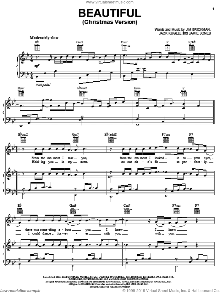 Beautiful (Christmas Version)