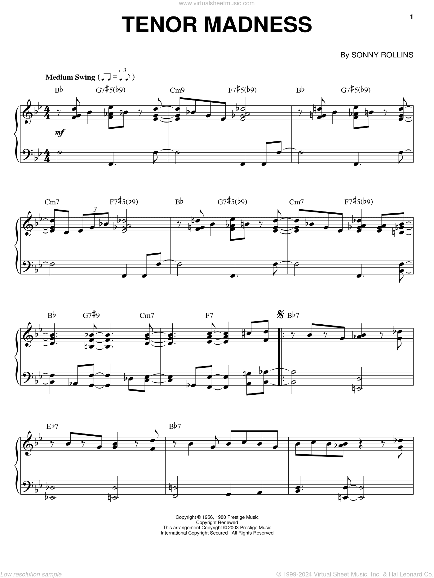 Tenor Madness
