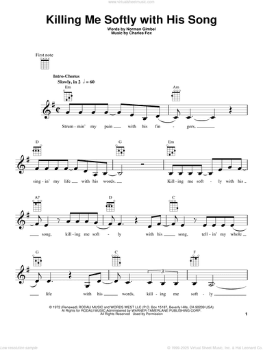 Killing Me Softly With His Song