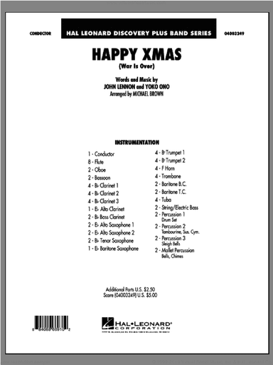 Happy Xmas (War Is Over) (COMPLETE)
