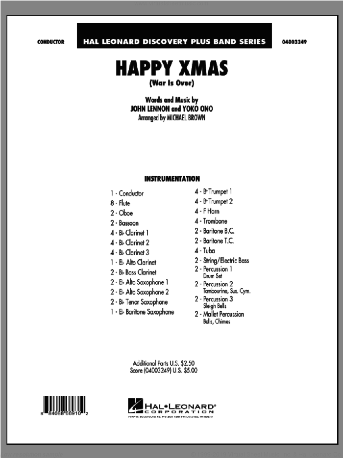 Happy Xmas (War Is Over) (COMPLETE)