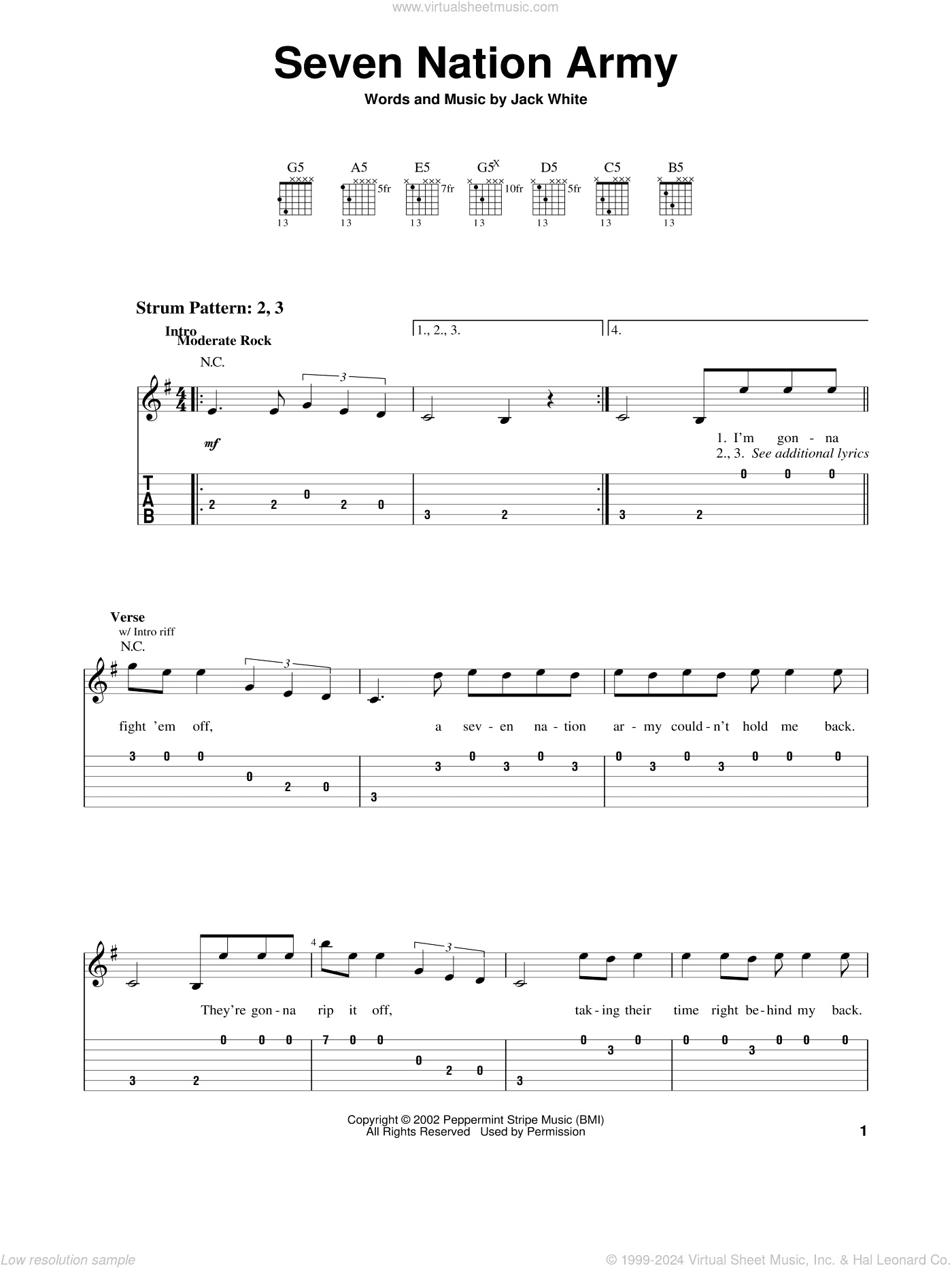 Seven Nation Army