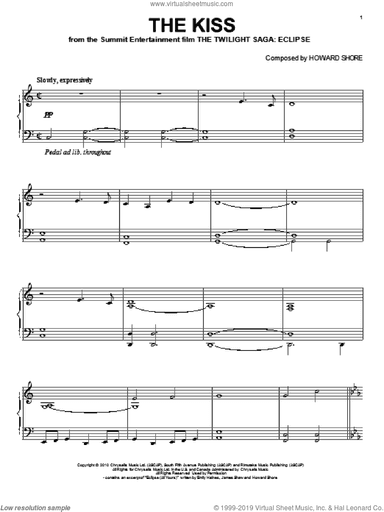 The Kiss, (intermediate)
