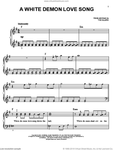 A White Demon Love Song