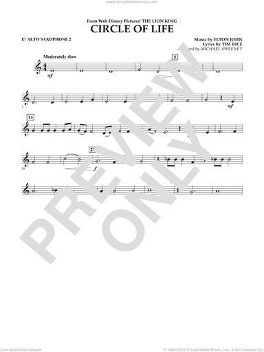 Circle of Life (from The Lion King) (arr. Michael Sweeney)