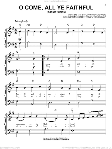 O Come, All Ye Faithful (Adeste Fideles)