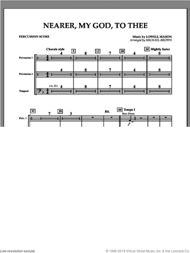 Nearer, My God, To Thee (COMPLETE)