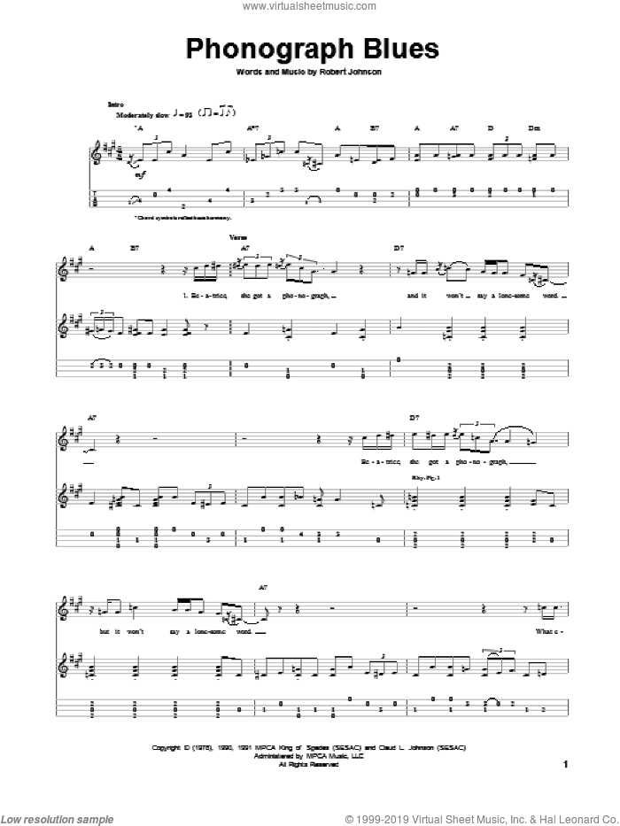 Phonograph Blues