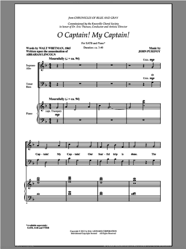 O Captain! My Captain!