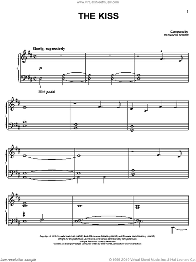 The Kiss, (easy)