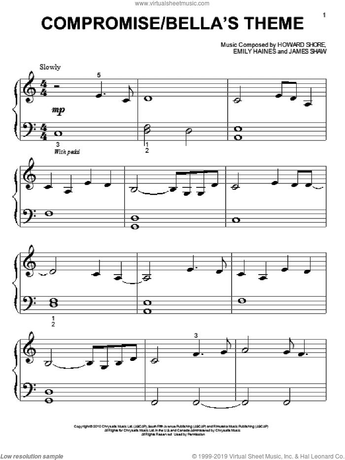 Compromise/Bella's Theme