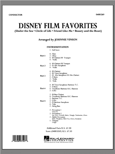 Disney Film Favorites (COMPLETE)