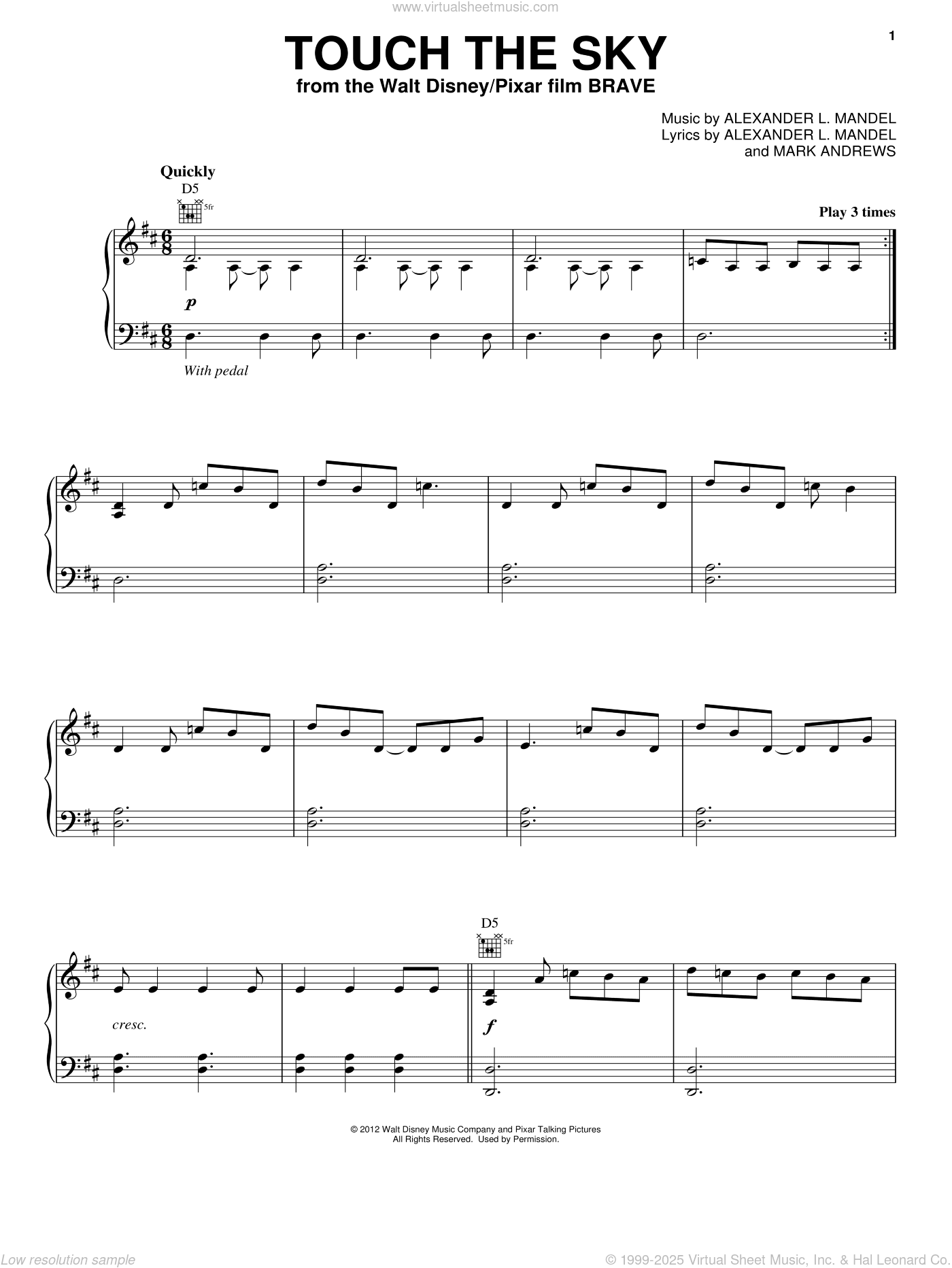 Touch The Sky (From Brave)