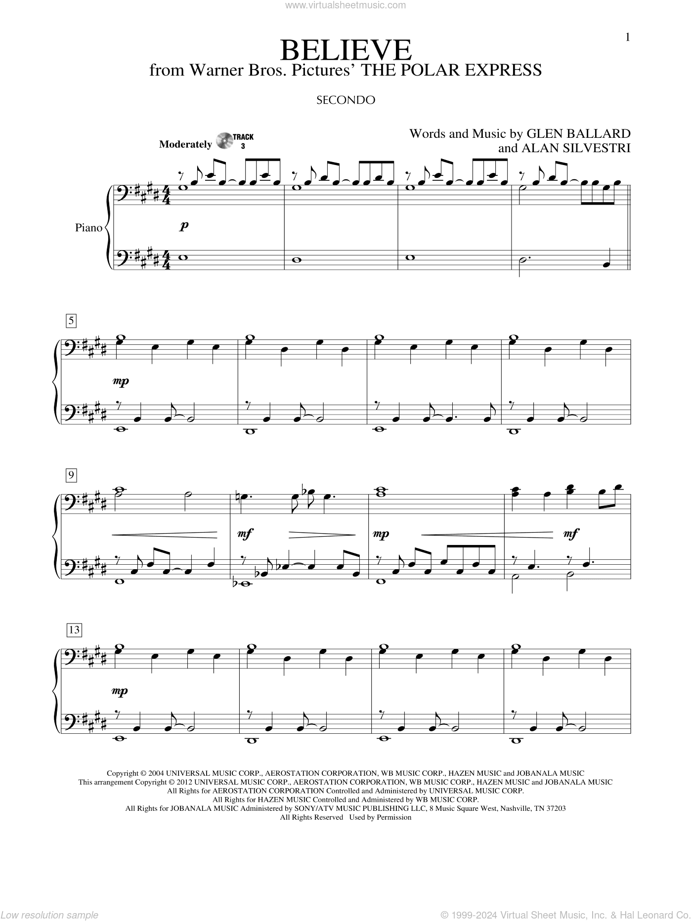 Believe (from The Polar Express)