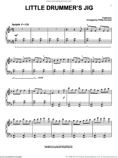 Little Drummer's Jig (arr. Phillip Keveren)