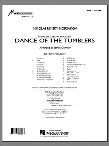 Dance Of The Tumblers (from The Snow Maiden)