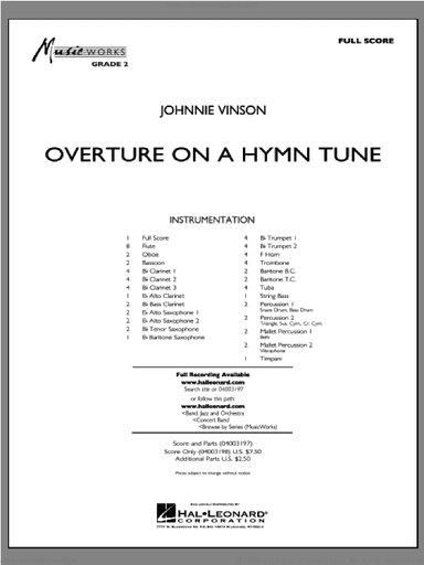 Overture On A Hymn Tune (COMPLETE)