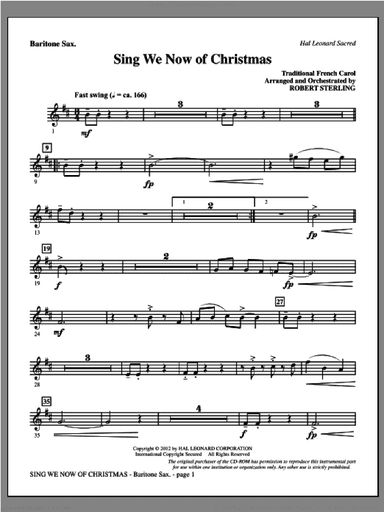 Sing We Now Of Christmas