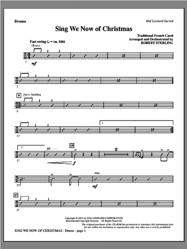 Sing We Now Of Christmas