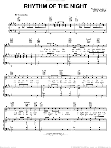 Rhythm Of The Night