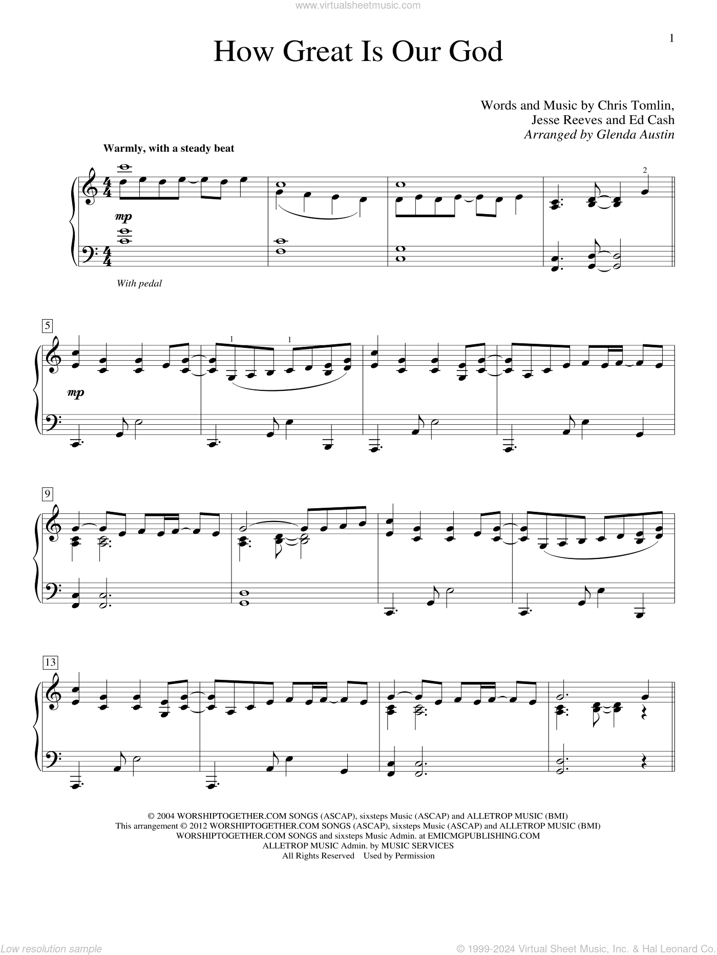 How Great Is Our God (arr. Glenda Austin)