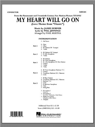My Heart Will Go On (from Titanic) (COMPLETE)