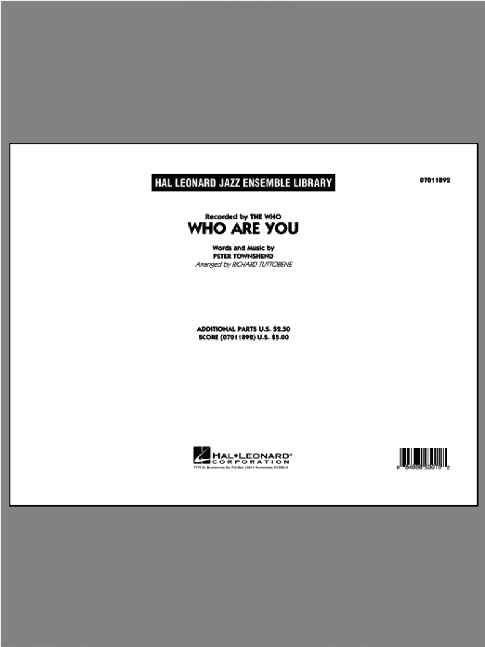 Who Are You (COMPLETE)