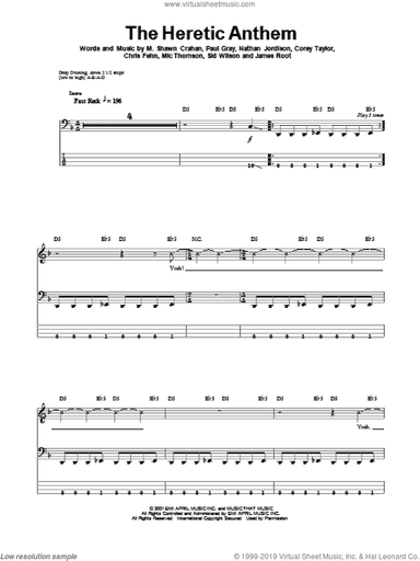 The Heretic Anthem