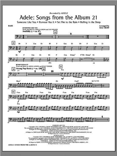 Adele: Songs From The Album 21 (Medley)