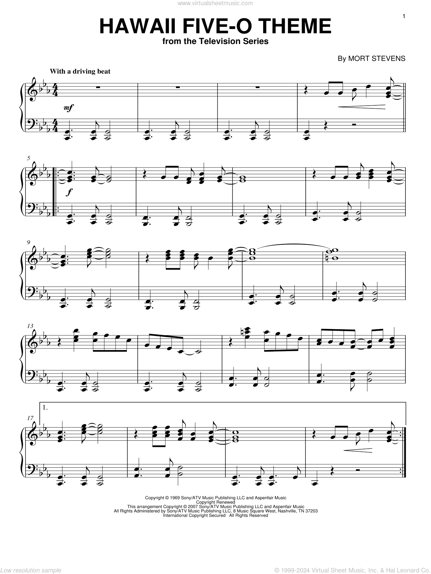 Hawaii Five-O Theme