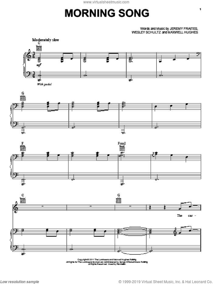 Morning Song