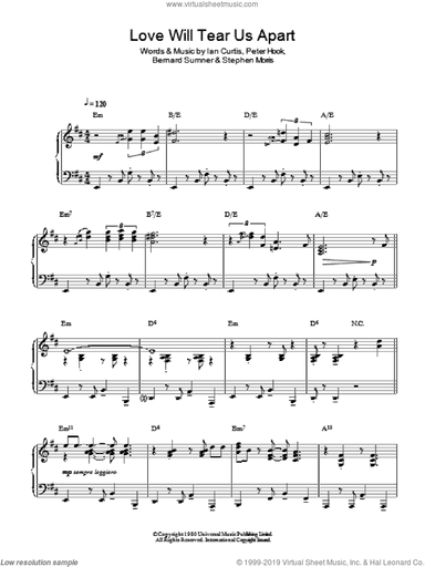 Love Will Tear Us Apart (Jazz Version)