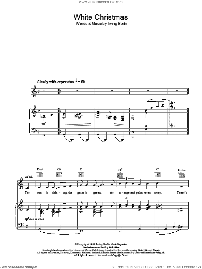 White Christmas (arr. Christopher Hussey)