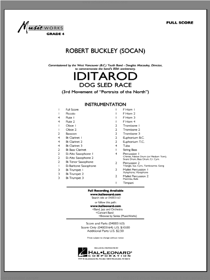 Iditarod (COMPLETE)
