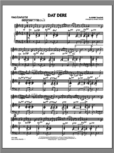 Jazz Combo Pak #35 (Cannonball Adderley)