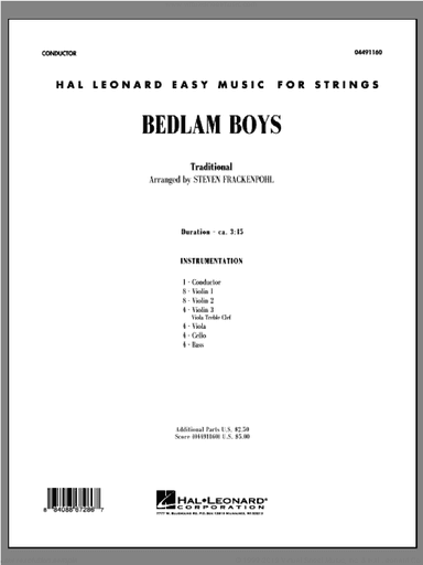 Bedlam Boys (COMPLETE)