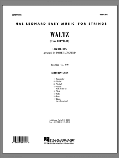 Waltz (from Coppelia) (COMPLETE)