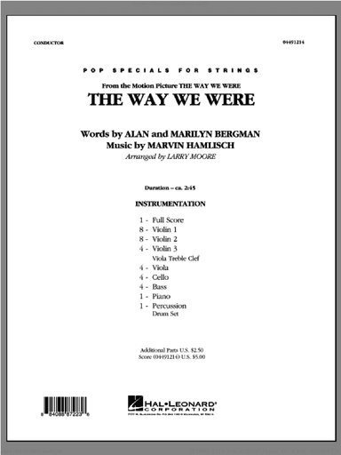The Way We Were (COMPLETE)