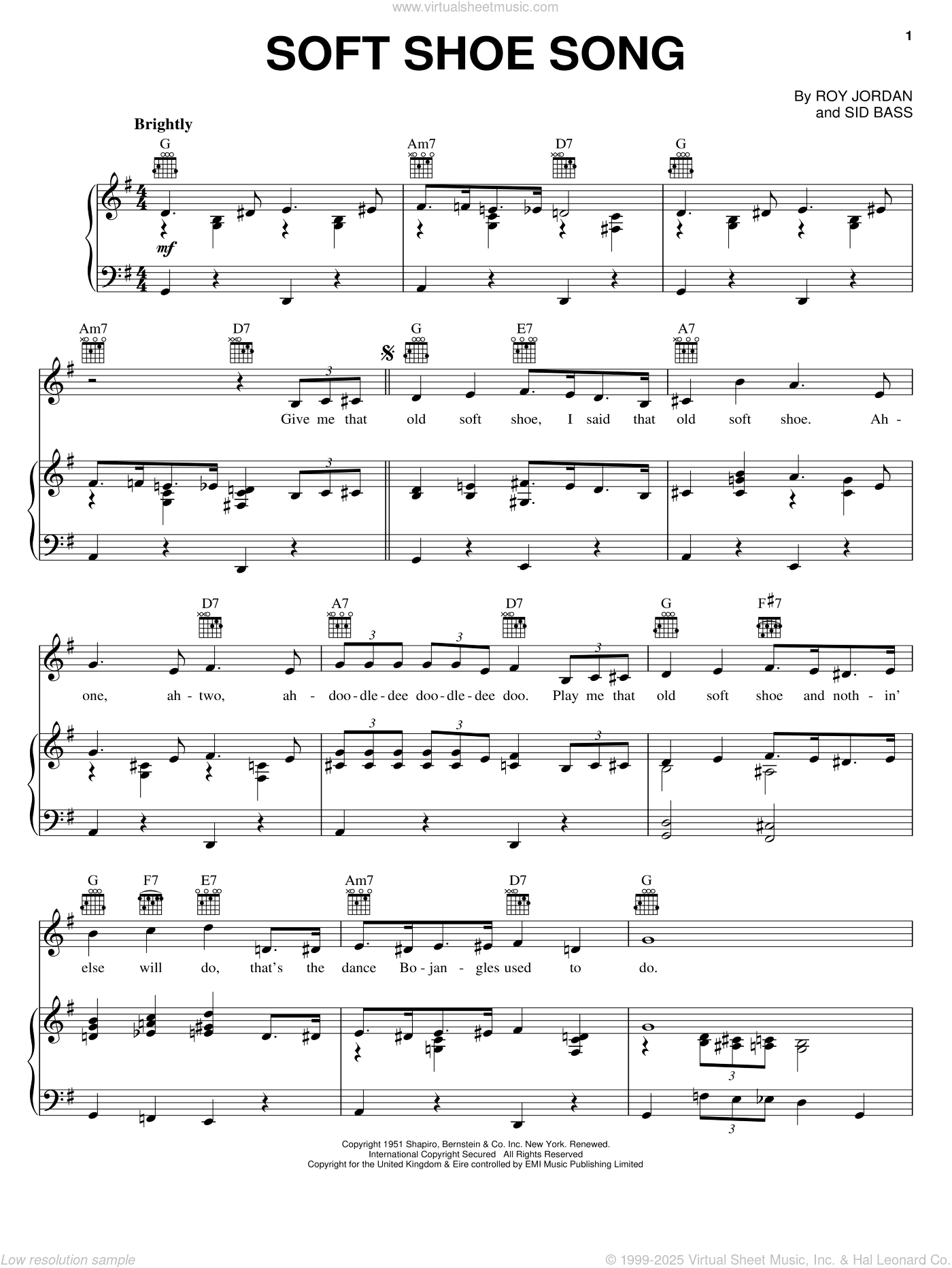 Soft Shoe Song (The Dance My Darlin' Used To Do)