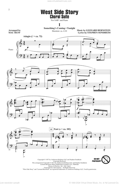 West Side Story (Choral Suite) (arr. Mac Huff)