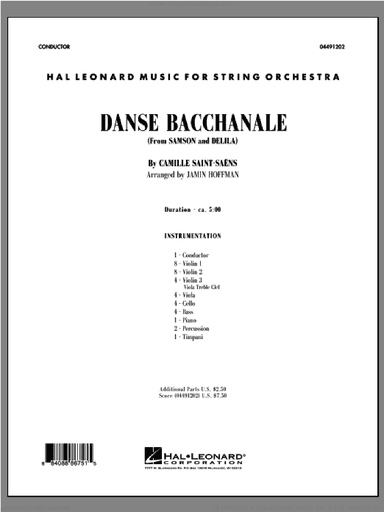 Danse Bacchanale (from Samson And Delila)