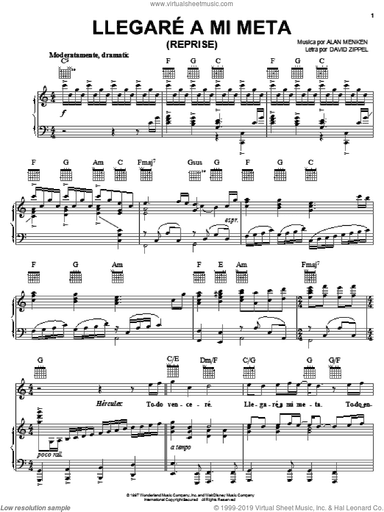 Llegare A Mi Meta (Reprise) (from Hercules)