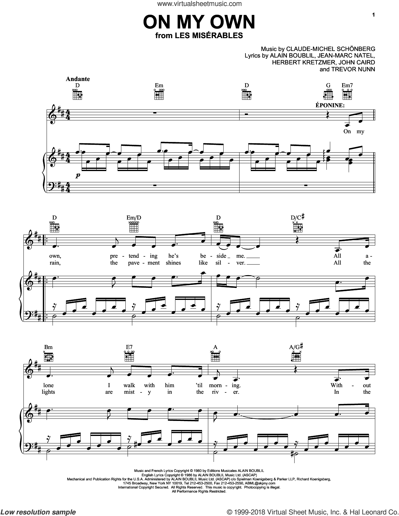 Broadway Selections from Les Miserables - 2