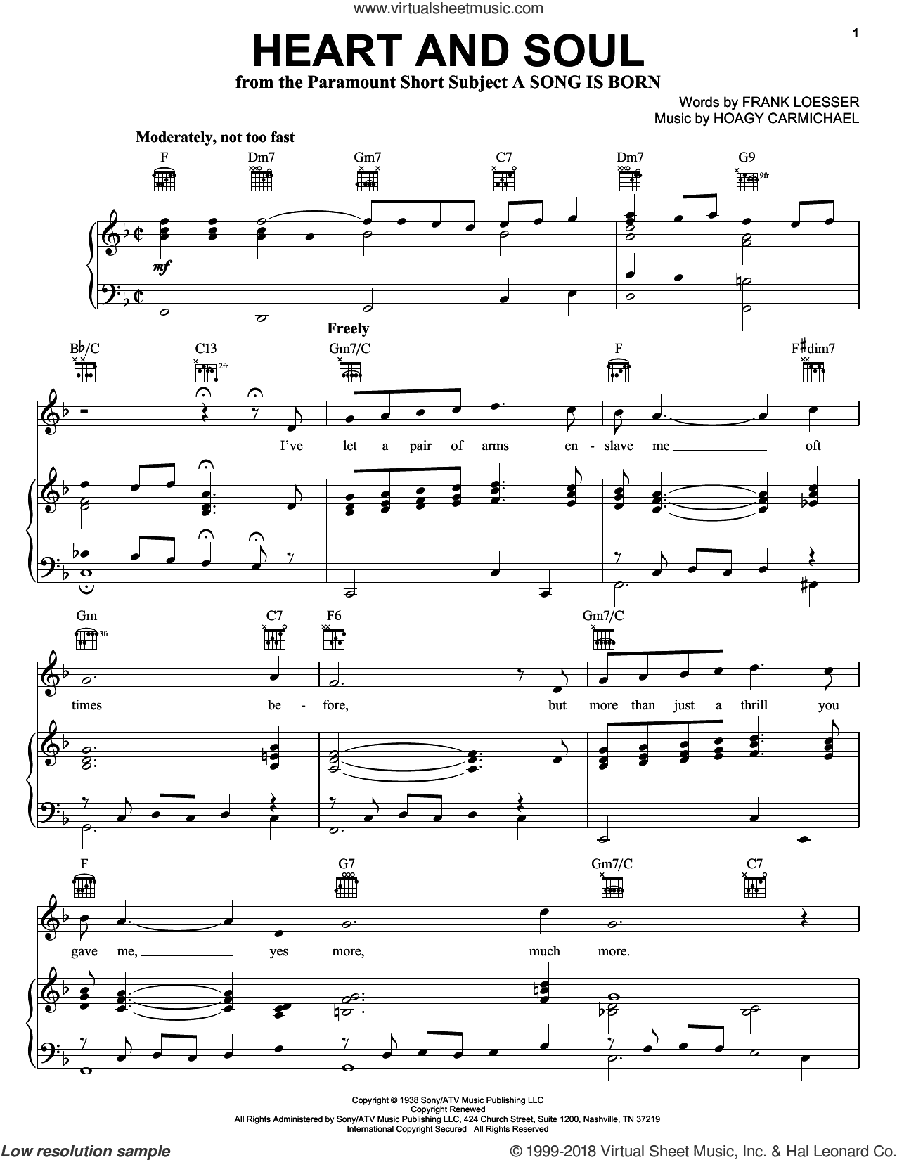 Hoagy Carmichael - Jazz Standards (complete set of parts)